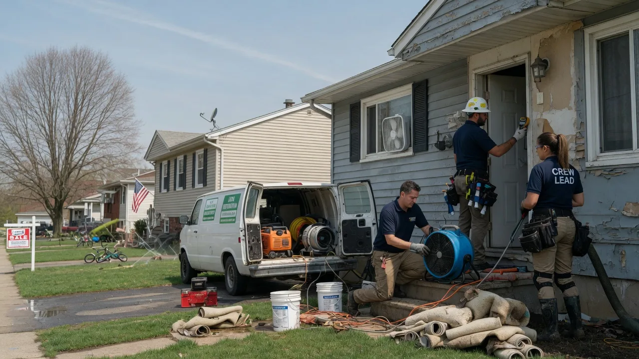 Flood Cleanup in Newbury, OH near me
